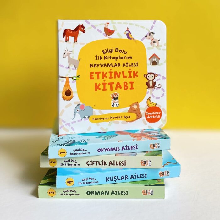 BİLGİ DOLU İLK KİTAPLARIM HAYVANLAR AİLESİ SET (5 KİTAP) – Bild 3