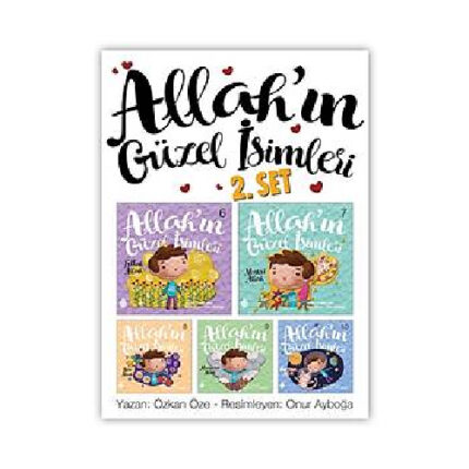 Allah'ın Güzel İsimleri 2. Set (5 Kitap) / Özkan Öze