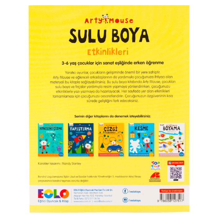 Sulu Boya Etkinlikleri - Arty Mouse – Bild 2
