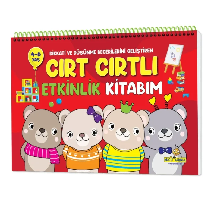 site-icerik-4-6-yas-cirtli-galeri Dikkati ve Düşünme Becerilerini Geliştiren CIRT CIRTLI Etkinlik Kitabım: 4-6 yaş Etkinlik – Bild 2