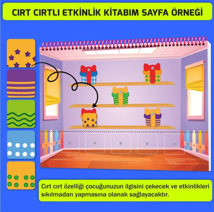 Konuşma ve Dikkati Geliştiren CIRT CIRTLI Etkinlik Kitabım: 2-4 yaş – Bild 3