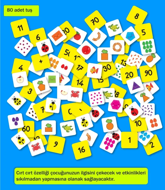 Oyna Eğlen Öğren – CIRT CIRTLI Matematik Kitabım: 3-6 yaş (Sayılar, Şekiller, Saatler, Örüntüler, Toplama, Çıkarma, Sudoku) – Bild 3