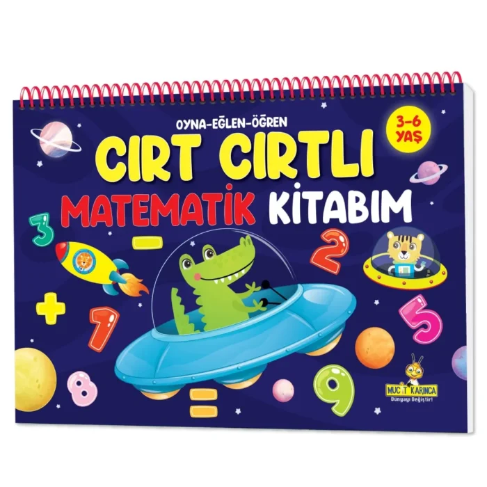 Oyna Eğlen Öğren – CIRT CIRTLI Matematik Kitabım: 3-6 yaş (Sayılar, Şekiller, Saatler, Örüntüler, Toplama, Çıkarma, Sudoku) – Bild 2