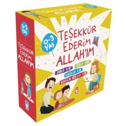 TEŞEKKÜR EDERİM ALLAH'IM SET (4 KİTAP)