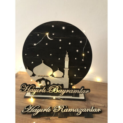Hayırlı Bayramlar / Ramazanlar Masa Süsü
