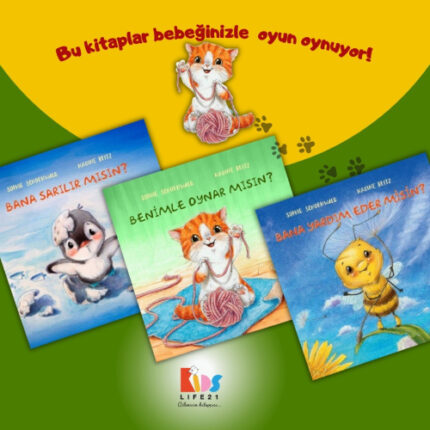 Penguen Kedicik ve Aricik Set (3 Kitap)