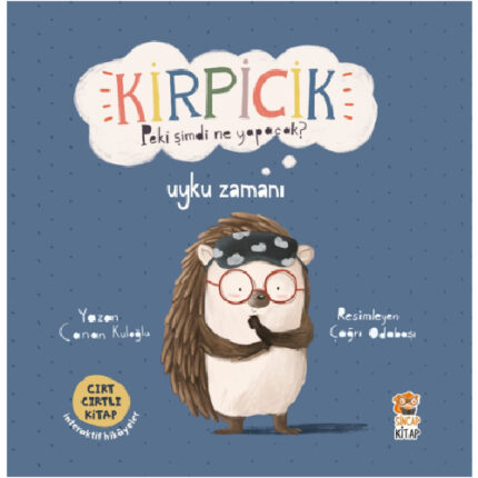 KİRPİCİK - PEKİ ŞİMDİ NE YAPACAK? - Uyku Zamanı - CIRT CIRTLI KİTAP