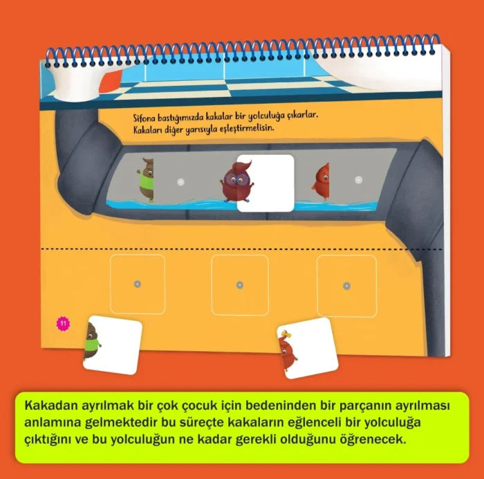 Cırt Cırtlı Tuvalet Eğitimi Kitabım (0-3 Yaş) Etkinlik – Bild 5