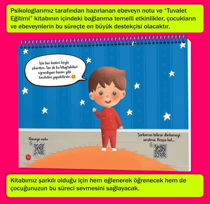 Cırt Cırtlı Tuvalet Eğitimi Kitabım (0-3 Yaş) Etkinlik – Bild 6
