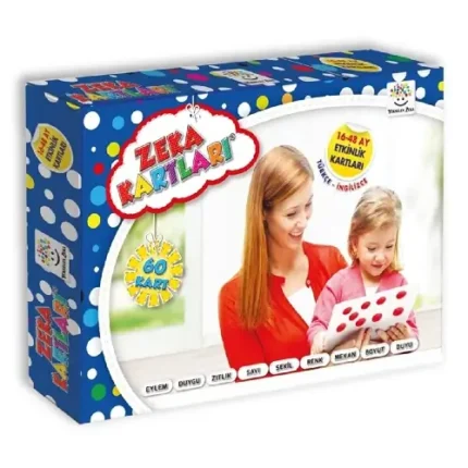 Zeka - Konuşma - Etkinlik Kartları (1-4 Yaş)