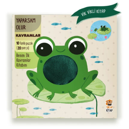 Yaparsam Olur – Benim Ilk Kavramlar Kitabım (Vik Vikli Kitap + 10 Farklı Puzzle + 20 Parça)