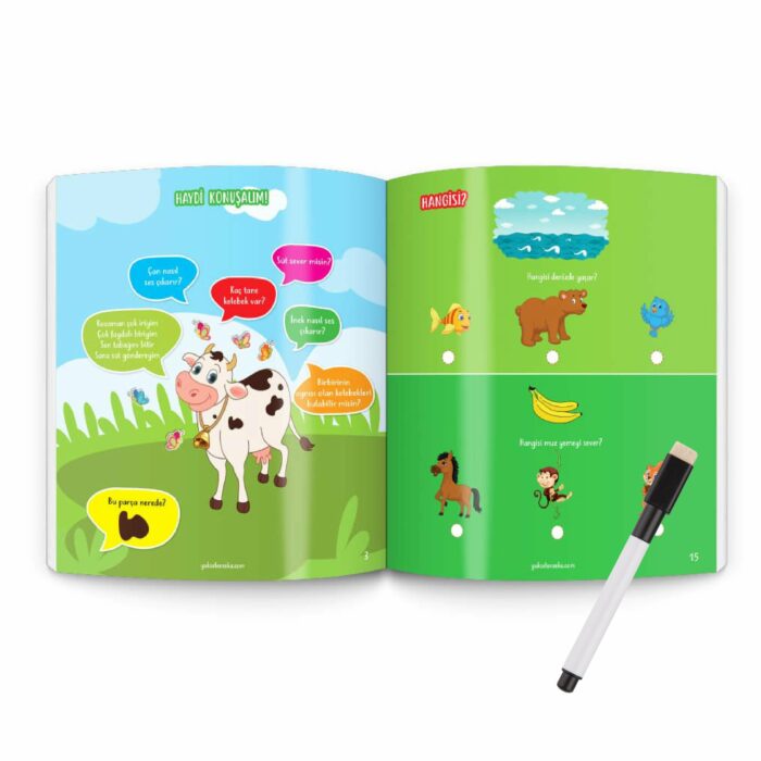 konusturan-kitap-serisi-yaz-sil-75dc81 Konuşturan Kitap Serisi YAZ-SİL (Türkçede En Çok Kullanılan 1000 Kelime) – Bild 3