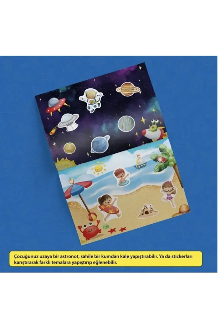 3_org_zoom Tükenmeyen Sticker Kitabım (100+ Tekrar Tekrar Kullanılabilen Sticker) – Bild 3