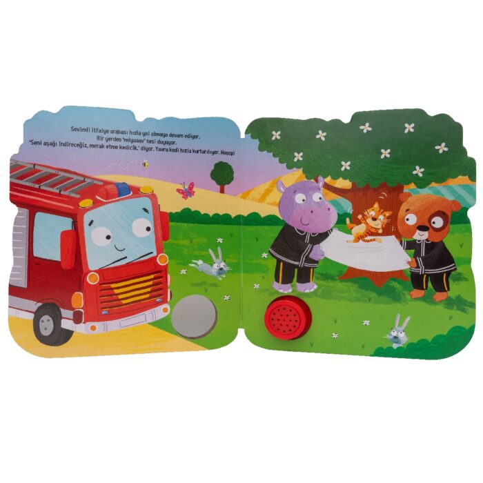 Sesli Kitaplar – Sevimli İtfaiye Arabası – Bild 3