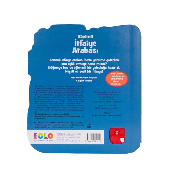 Sesli Kitaplar – Sevimli İtfaiye Arabası – Bild 4