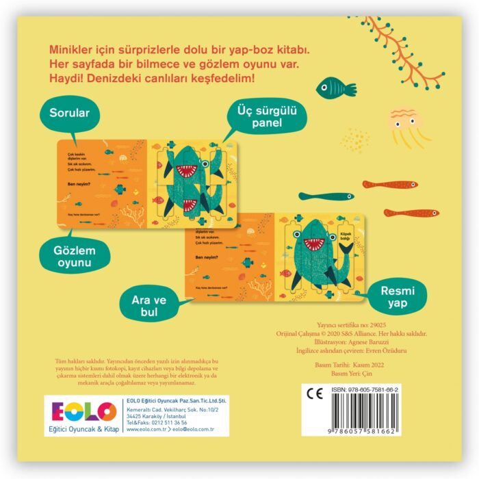 Kaydır & Gör Kitaplar – Denizdeki Canlılar – Bild 6