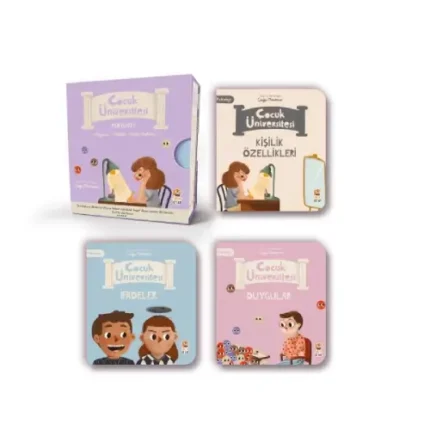 Çocuk Üniversitesi Psikoloji Set (3 Kitap)