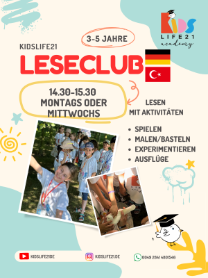 Leseclub 3-5 Mo:Mi Leseclub 3-5 Mo:Mi